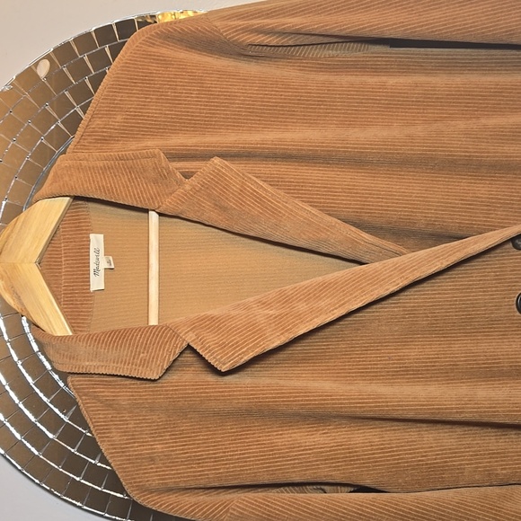 Madewell Knit Corduroy Redford Double-Breasted Blazer Jacket NWOT - Picture 6 of 16